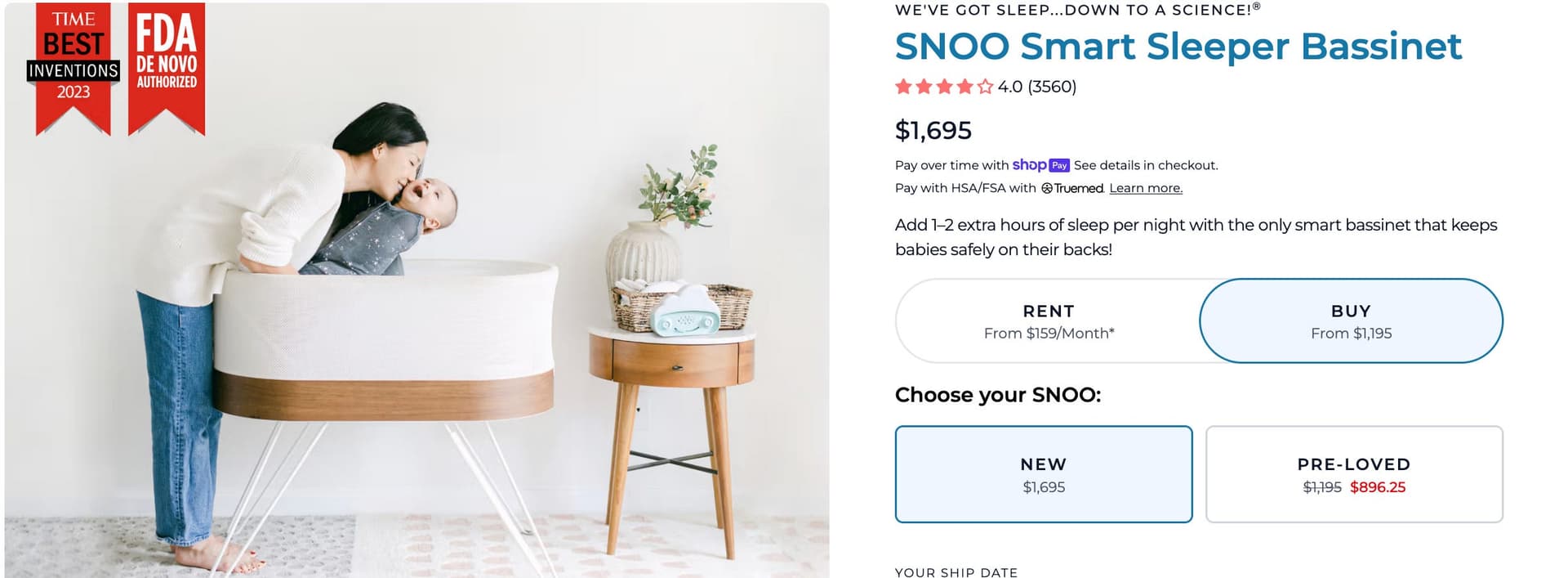FDA warns Happiest Baby over unauthorized SNOO products and unsanitary conditions