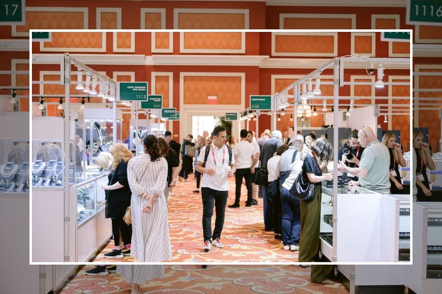 Las Vegas jewelry week spotlights minimalist settings and vintage revivals