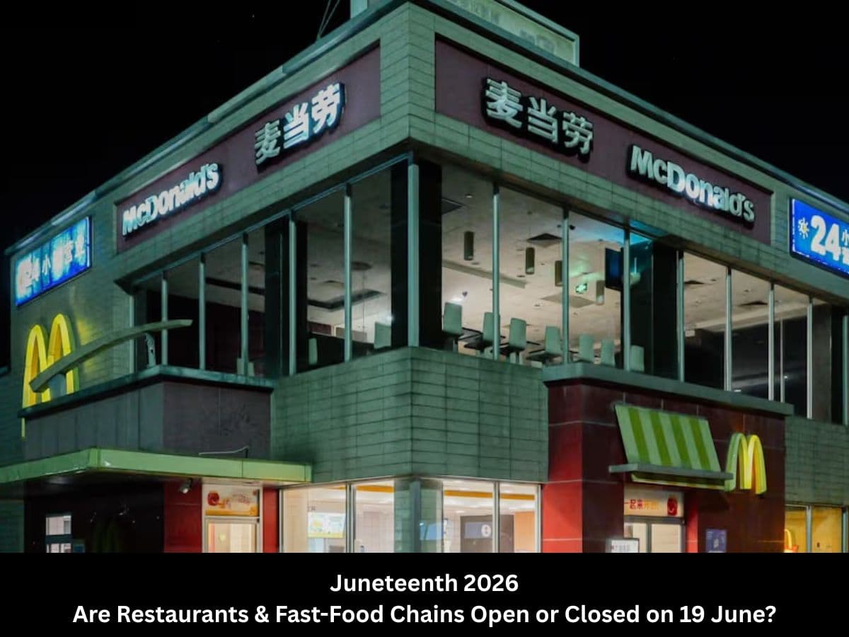 McDonald's stays open for Juneteenth as holiday traffic shifts demand