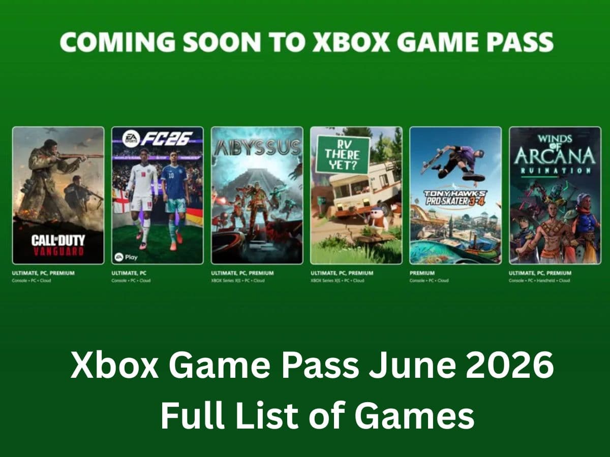Xbox Game Pass adds EA Sports FC 26, Call of Duty: Vanguard in June wave 2