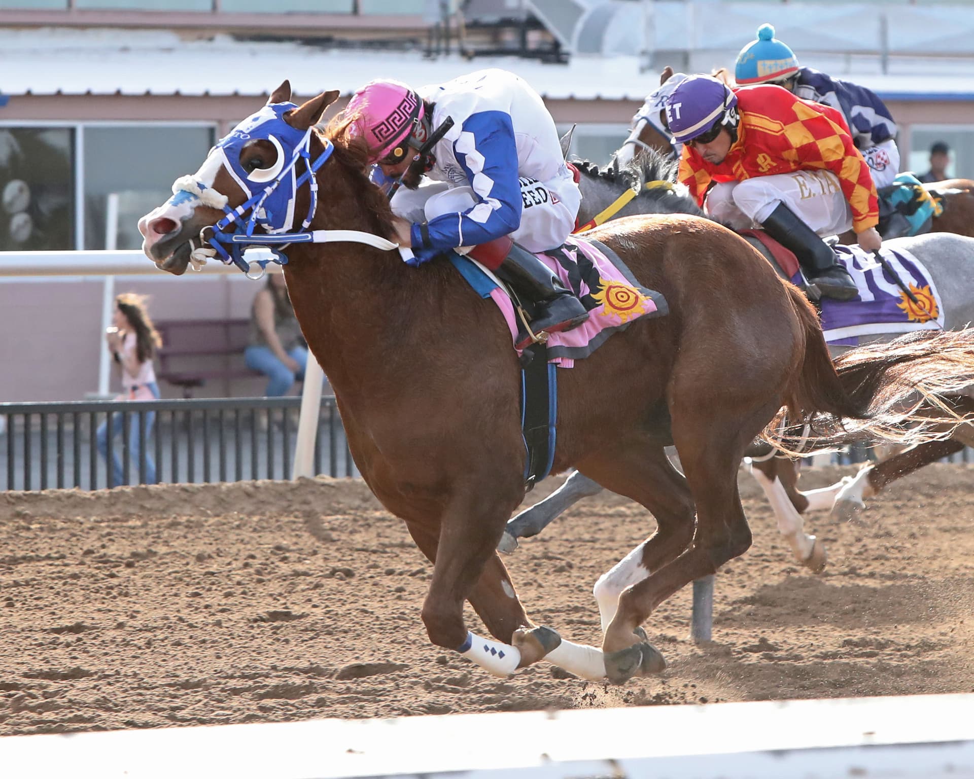 Lovely Josie James edges Sunburst Stakes in photo finish with Jose Ortiz