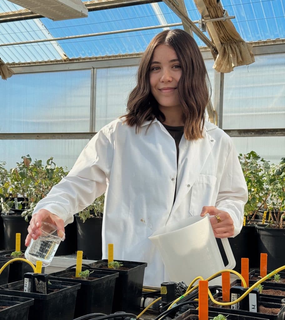 UW Student Wins Regional Recognition for Space Farming Research