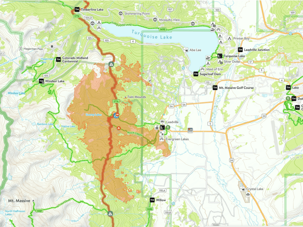 COTREX adds wildfire alerts to Colorado Trail trip planning