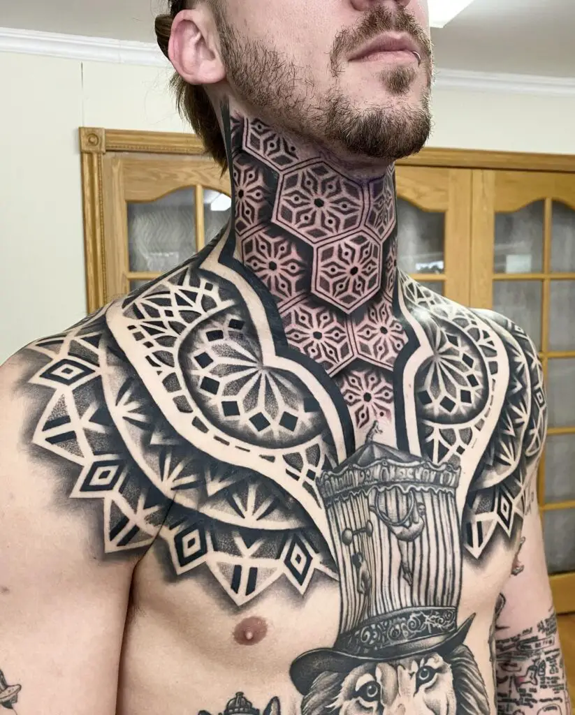 Geometric Tattoos for Men, 21 Clean Designs That Reward Stillness