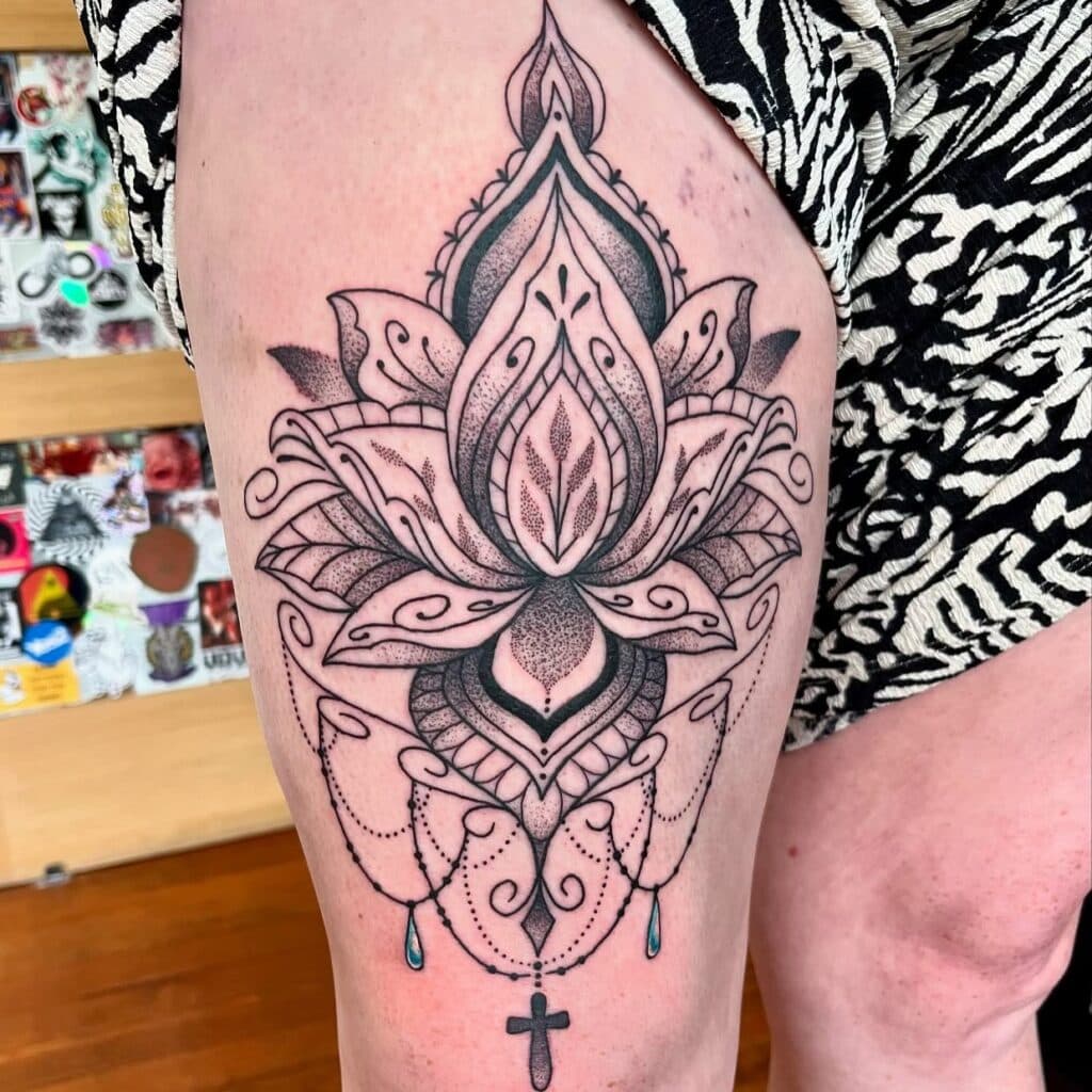 Why lotus and mandala tattoos merge so naturally on skin