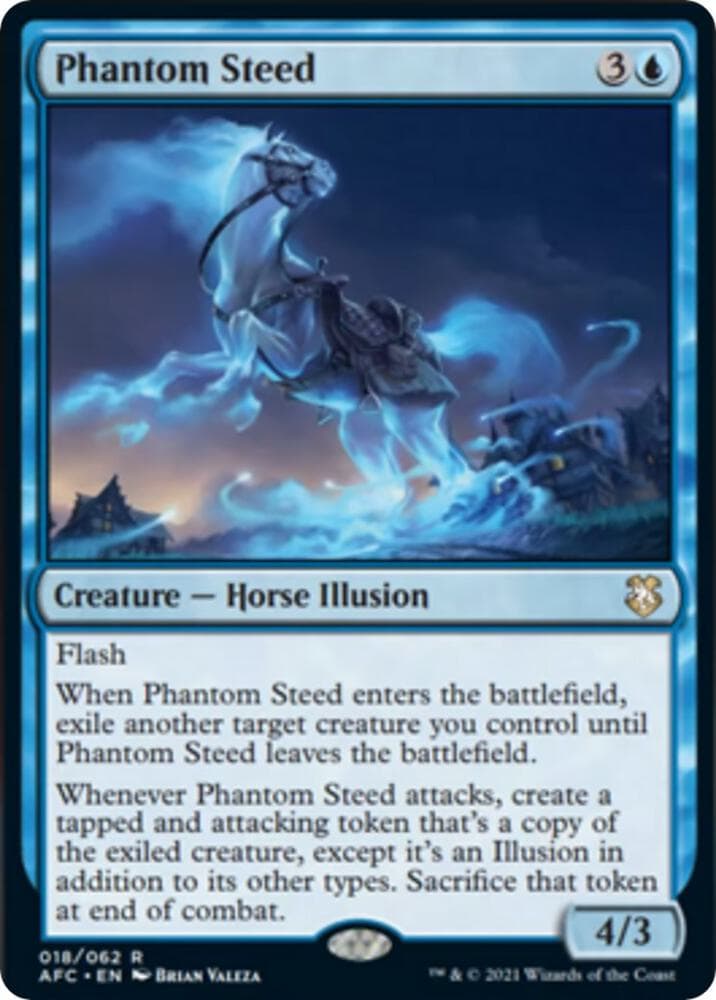 Phantom Steed deserves more Commander attention for value, protection, combos
