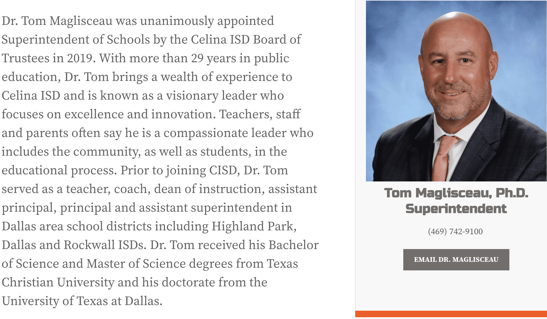 Celina ISD Board Extends Superintendent's Contract 5-2 Amid Community Calls to Resign