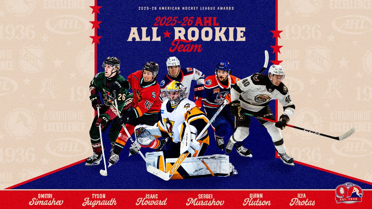 AHL unveils 2025-26 All-Rookie Team, Murashov leads star-studded picks