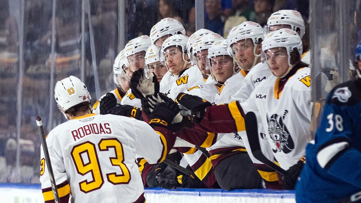 Wolves beat Eagles 3-2 in power-play filled Game 1 win