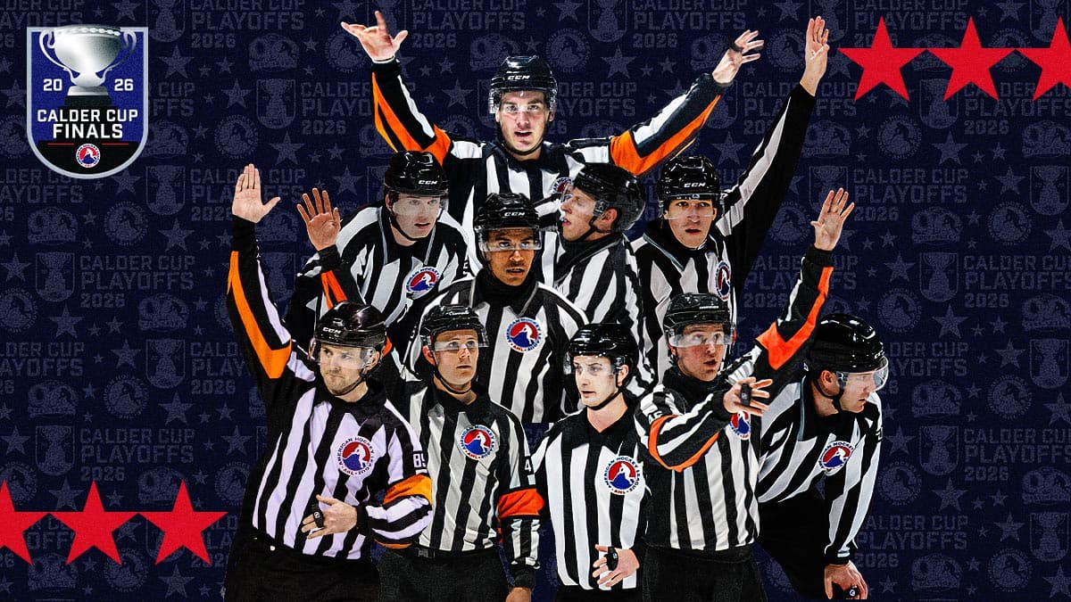 AHL names officiating crew for 2026 Calder Cup Finals