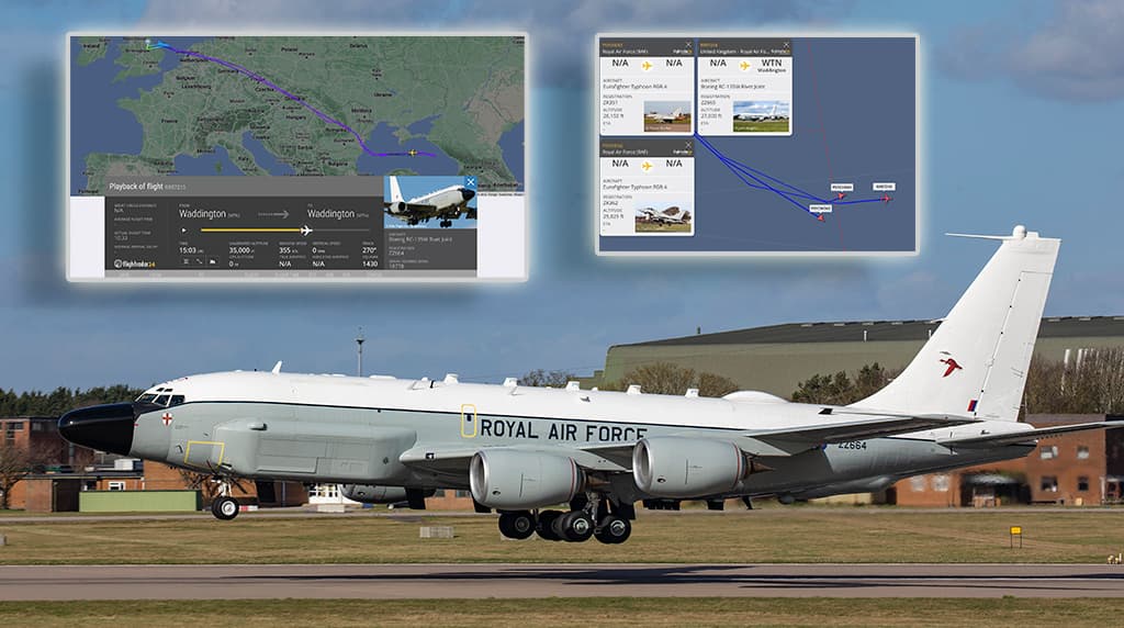 Russian jets came within 19 feet of U.K. spy plane over Black Sea