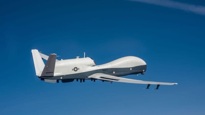 U.S. Navy MQ-4C Triton vanishes over Gulf after emergency descent from 52,000 feet
