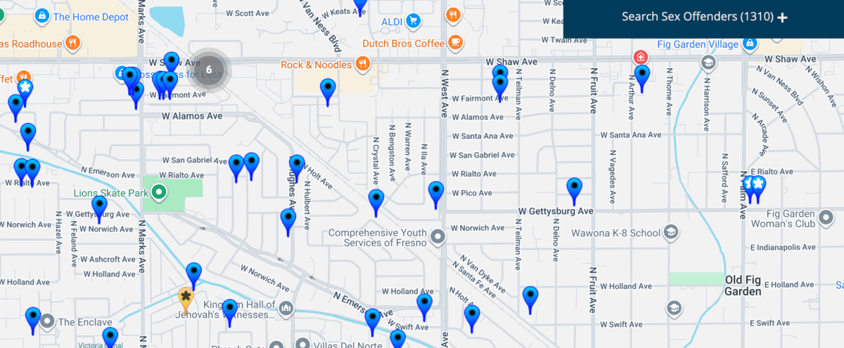 Fresno Supervisors Propose Cap on Sex Offender Concentration in Homes