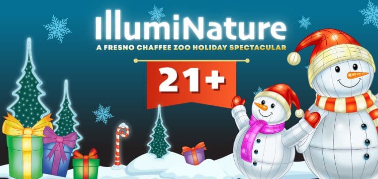 Fresno Chaffee Zoo Hosts IllumiNature 21+ Night Featuring Illuminated Exhibits