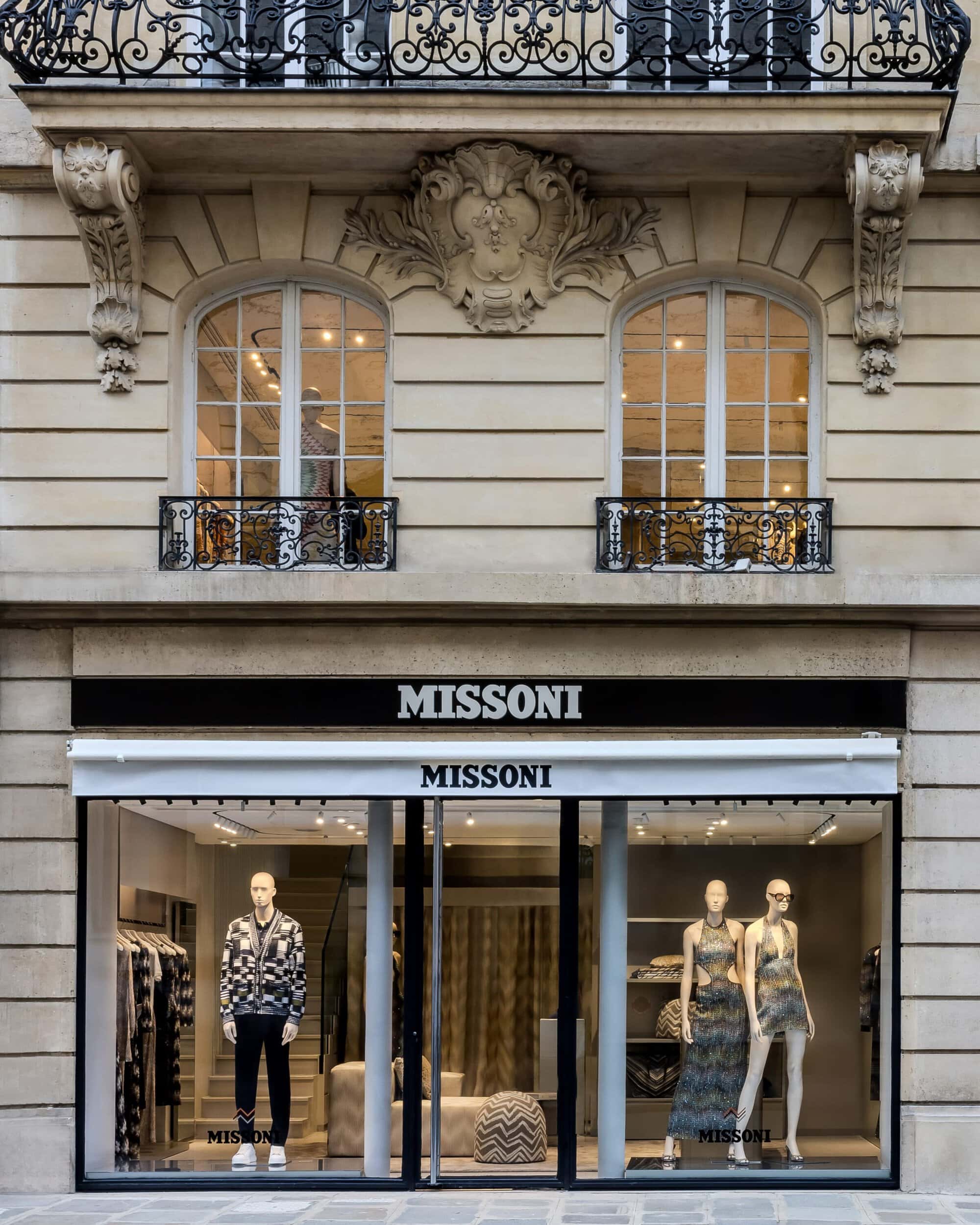 Missoni reopens Paris boutique on Rue du Faubourg Saint-Honoré