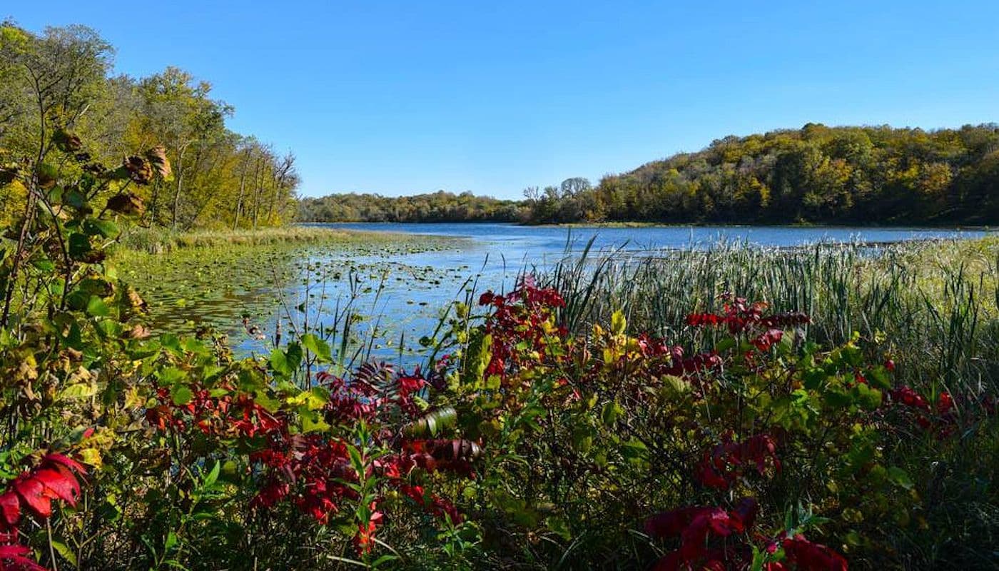 Maplewood State Park and Fergus Falls Walking Tour Highlight Otter Tail Spring