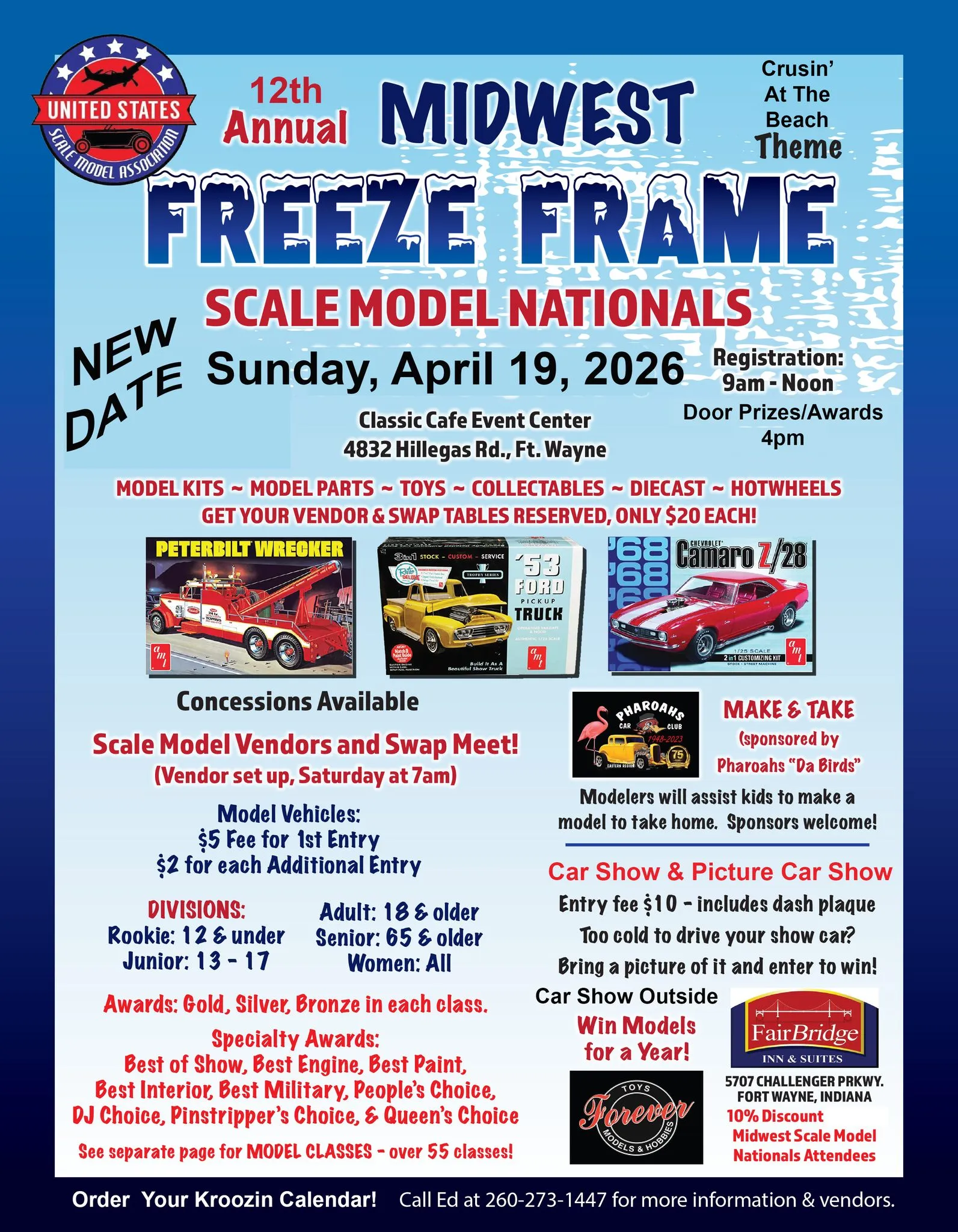 Midwest Freeze Frame Nationals 2026 expands scale-model competition for painters