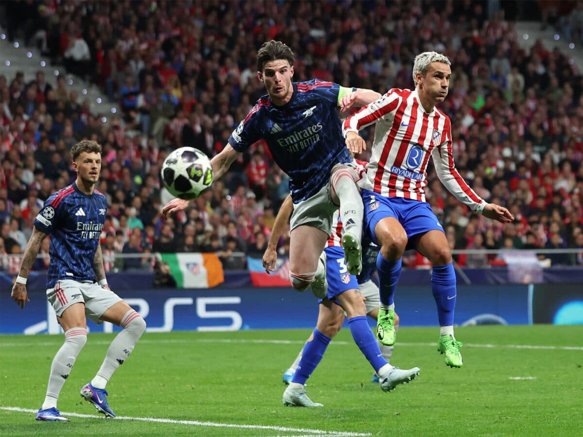 Atletico Madrid, Arsenal draw 1-1 in tense Champions League semifinal first leg