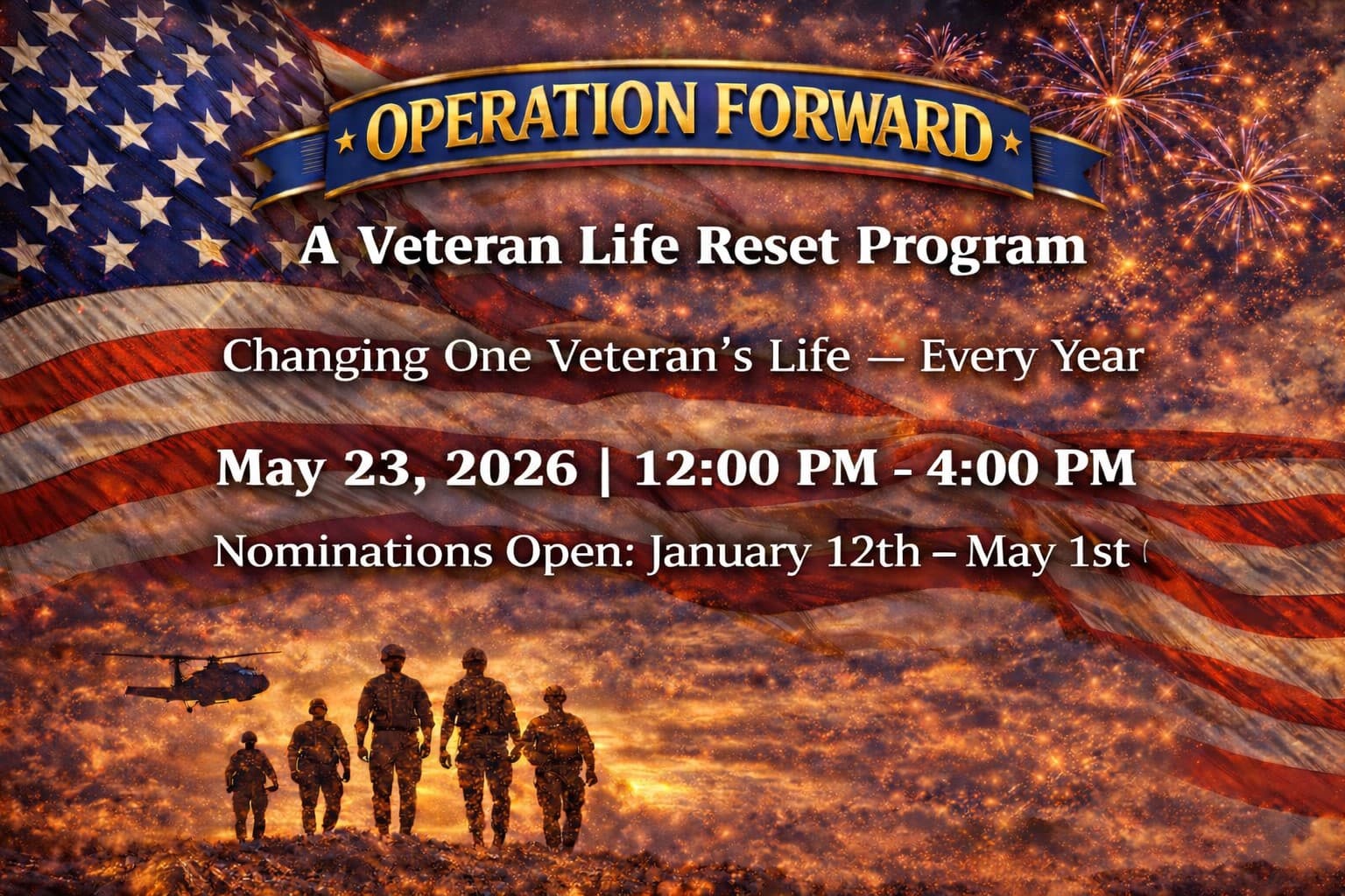 Operation Forward to give Rockwall County veteran year-long support package