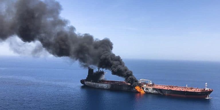 US rejects Iran plan to charge ships in Strait of Hormuz