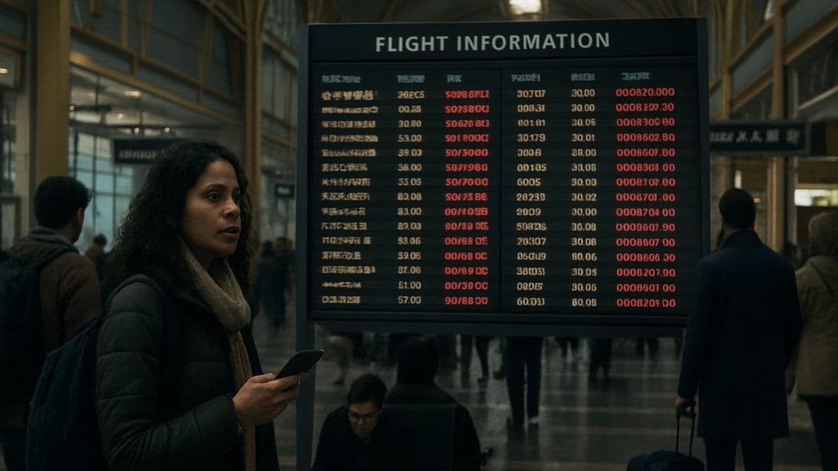 Reagan National Airport Hit by Widespread Delays, Cancellations Stranding Thousands