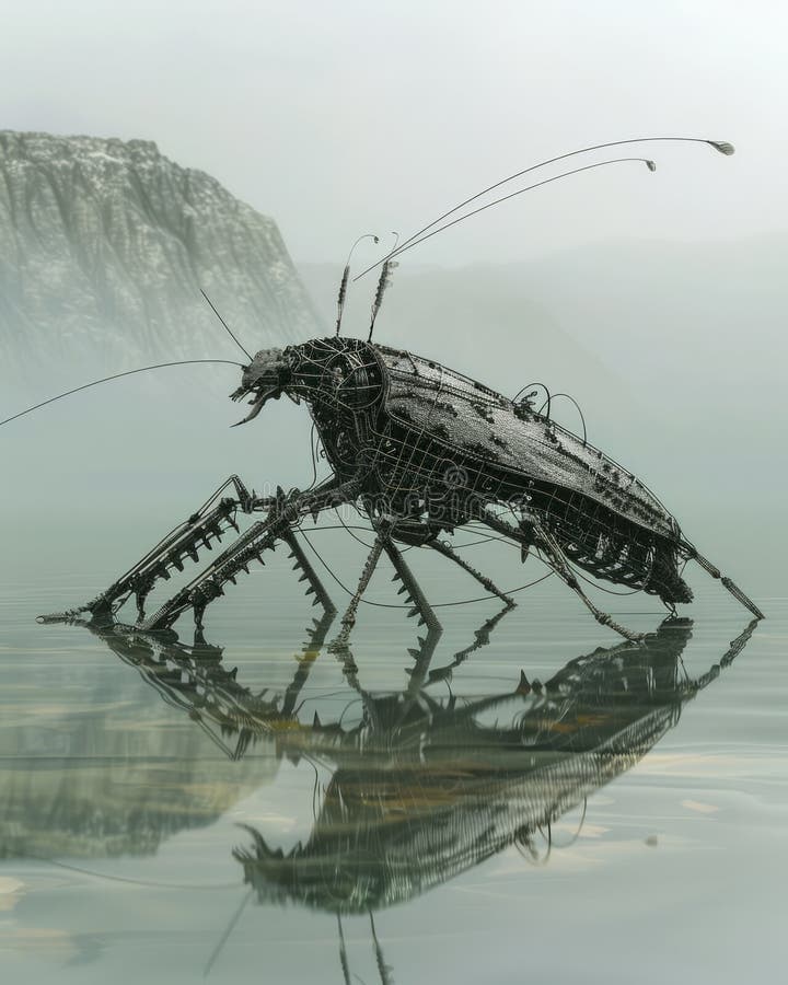Greensboro Unveils 28-Foot Robot-Insect Sculpture Along Downtown Greenway April 12