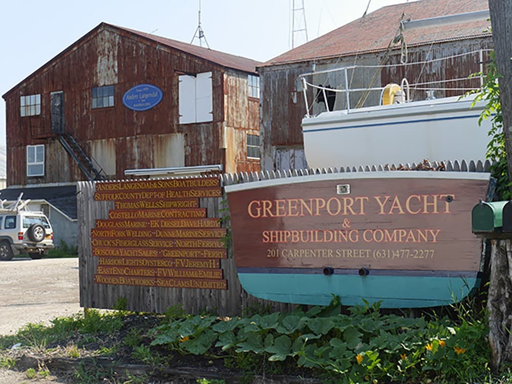 Greenport Yacht & Shipbuilding in contract for sale, tests waterfront law