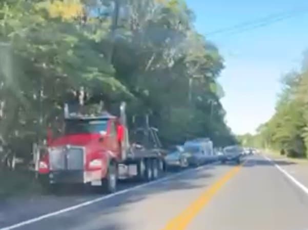 U.S. Open crowds jam North Fork roads near Greenport ferry