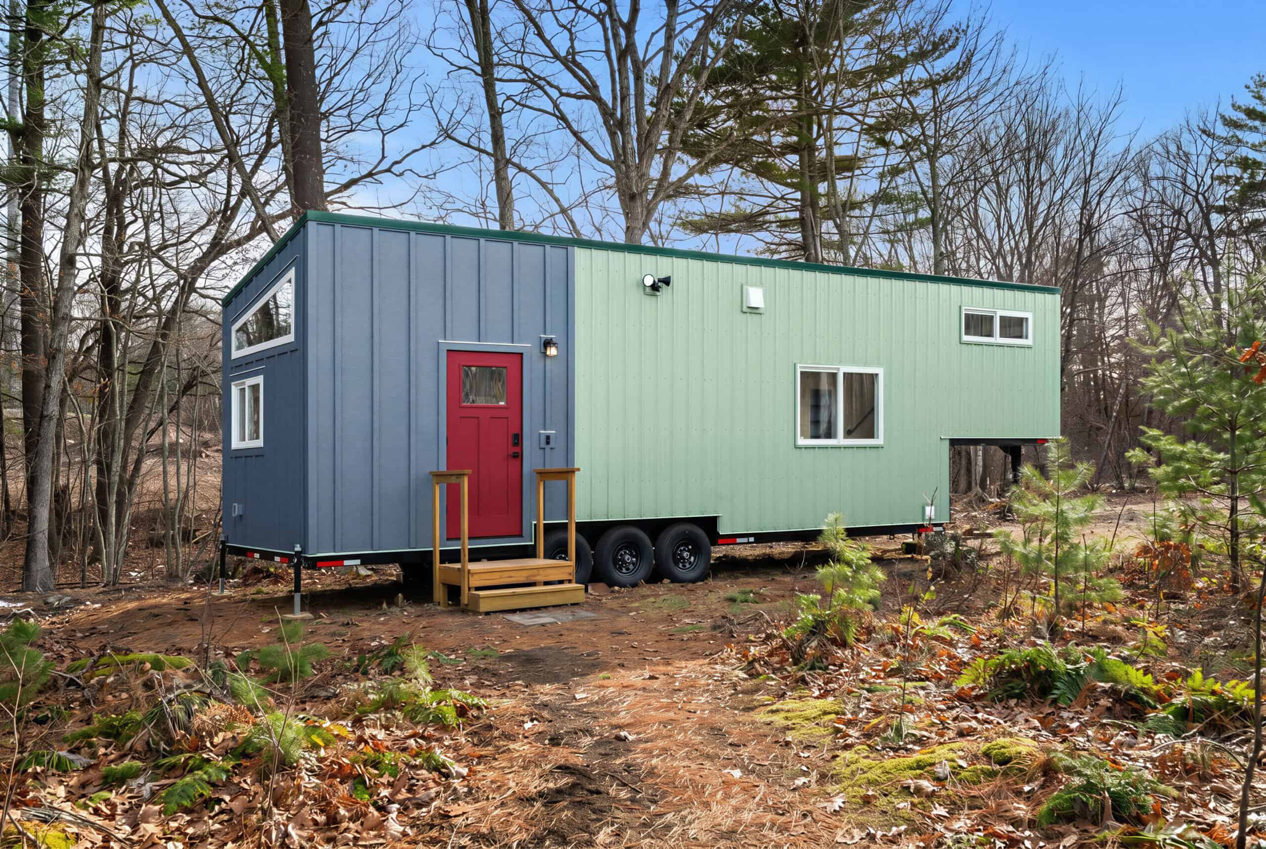 Backcountry Tiny Homes’ Knoll blends color, light and family-friendly space