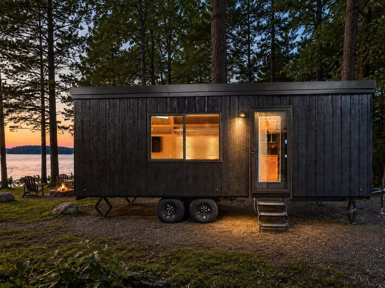 Escape eVista tiny house is ready for immediate delivery at $55,480