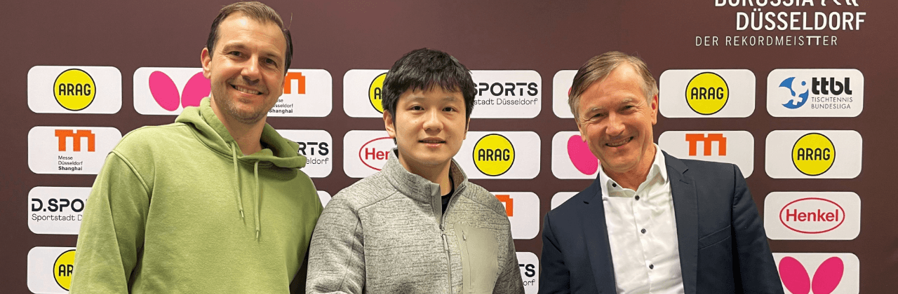Fan Zhendong Joins Borussia Düsseldorf, Leaving Saarbrücken After 2025-26 Season