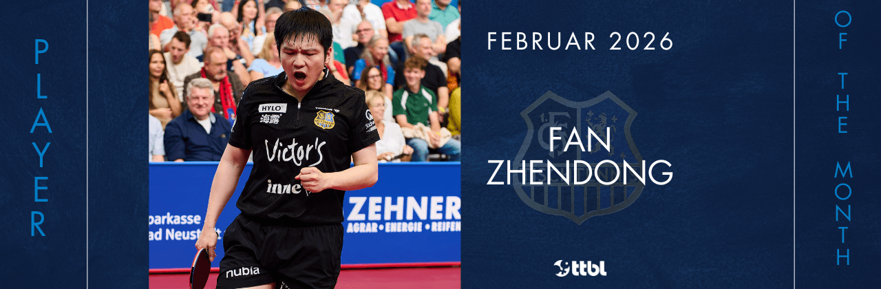 Fan Zhendong Clinches TTBL February Fan Vote, Becomes First Two-Time Winner
