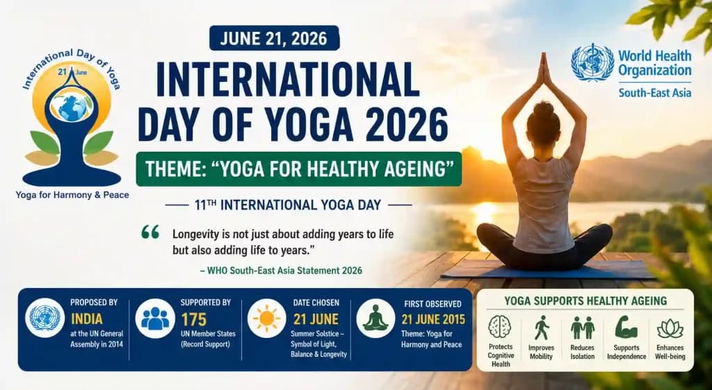 WHO links yoga, mindfulness and meditation to healthy ageing