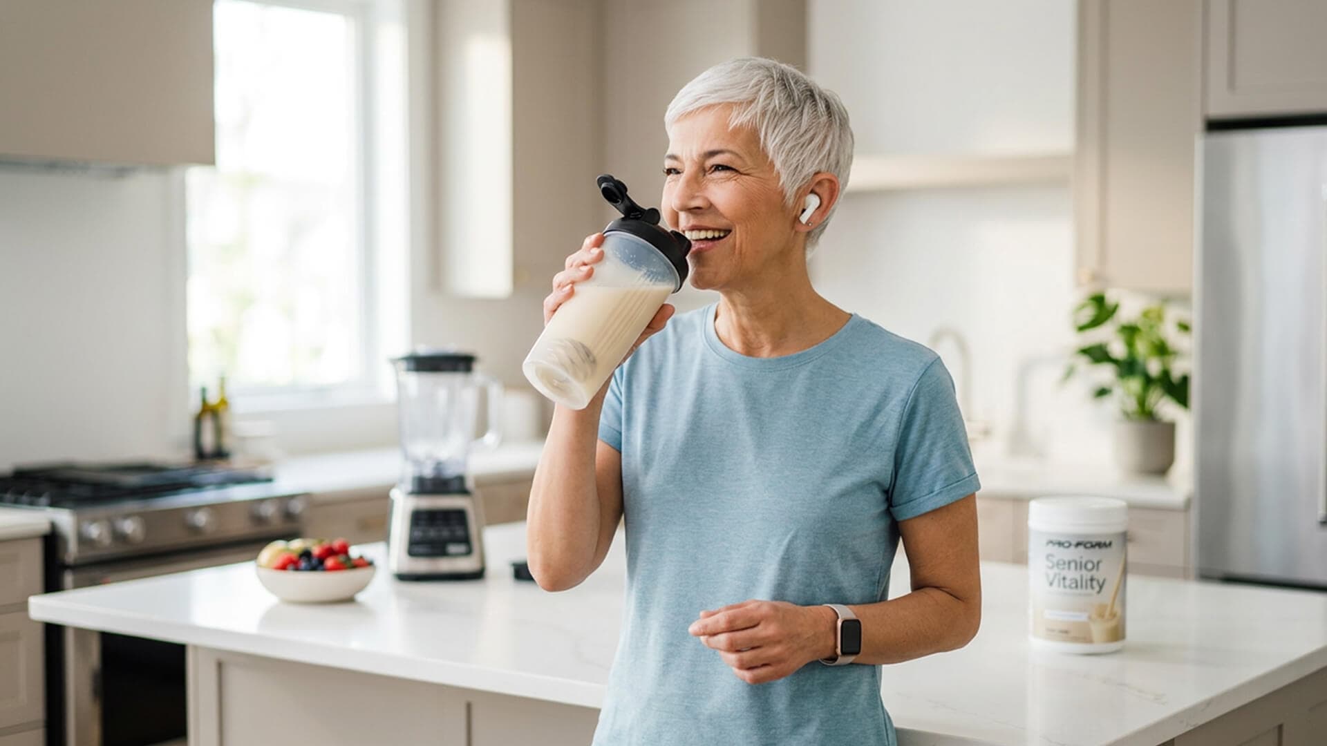 HMB plus whey protein may extend muscle support in older adults