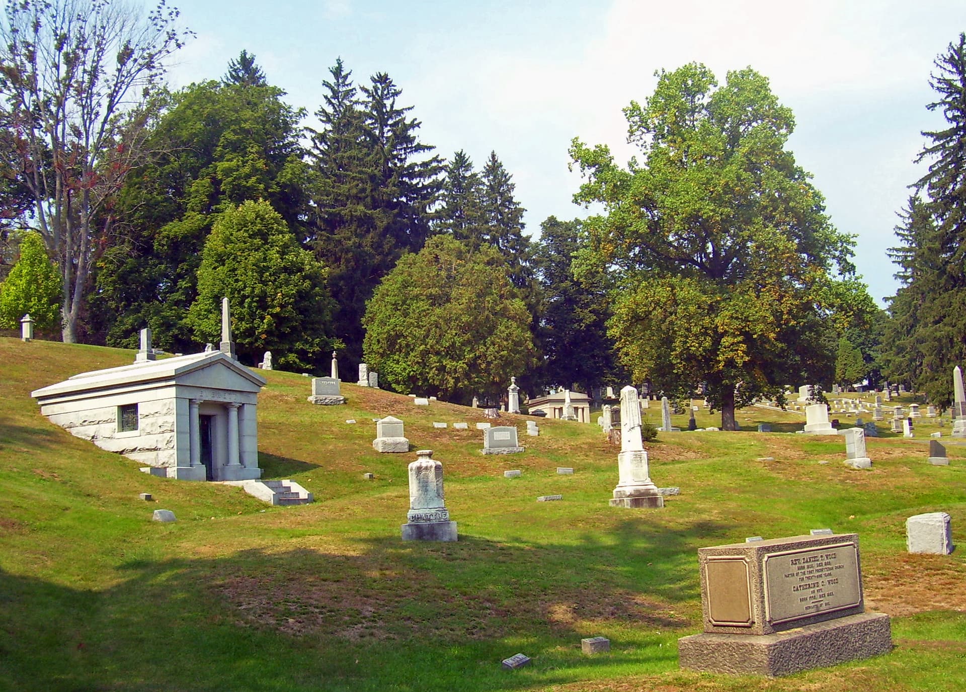 Middletown’s Hillside Cemetery reflects Vaux and Olmsted’s landscape legacy