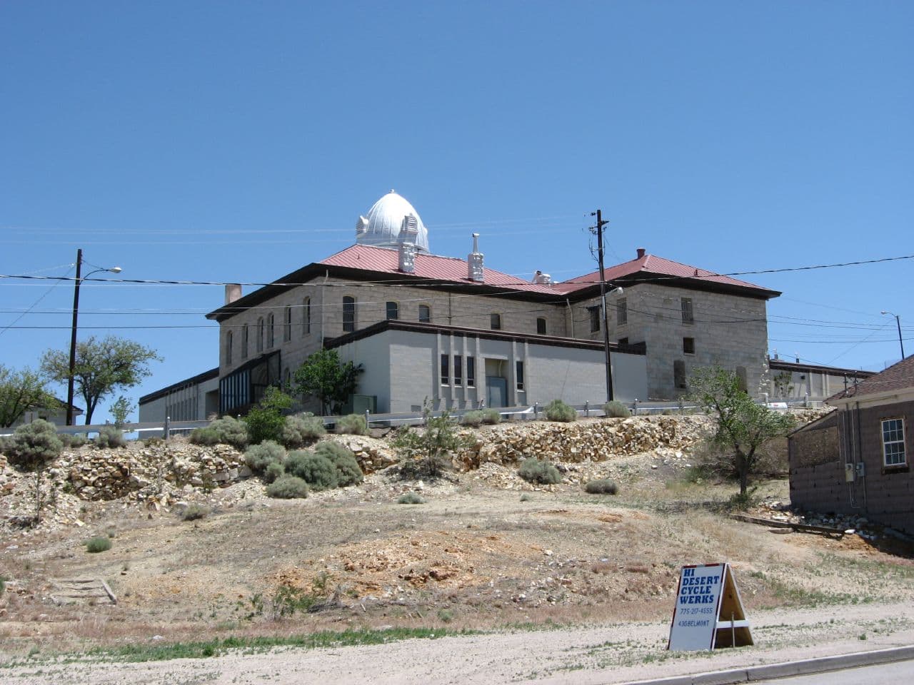 Tonopah became Nye County seat as mining boom shifted power