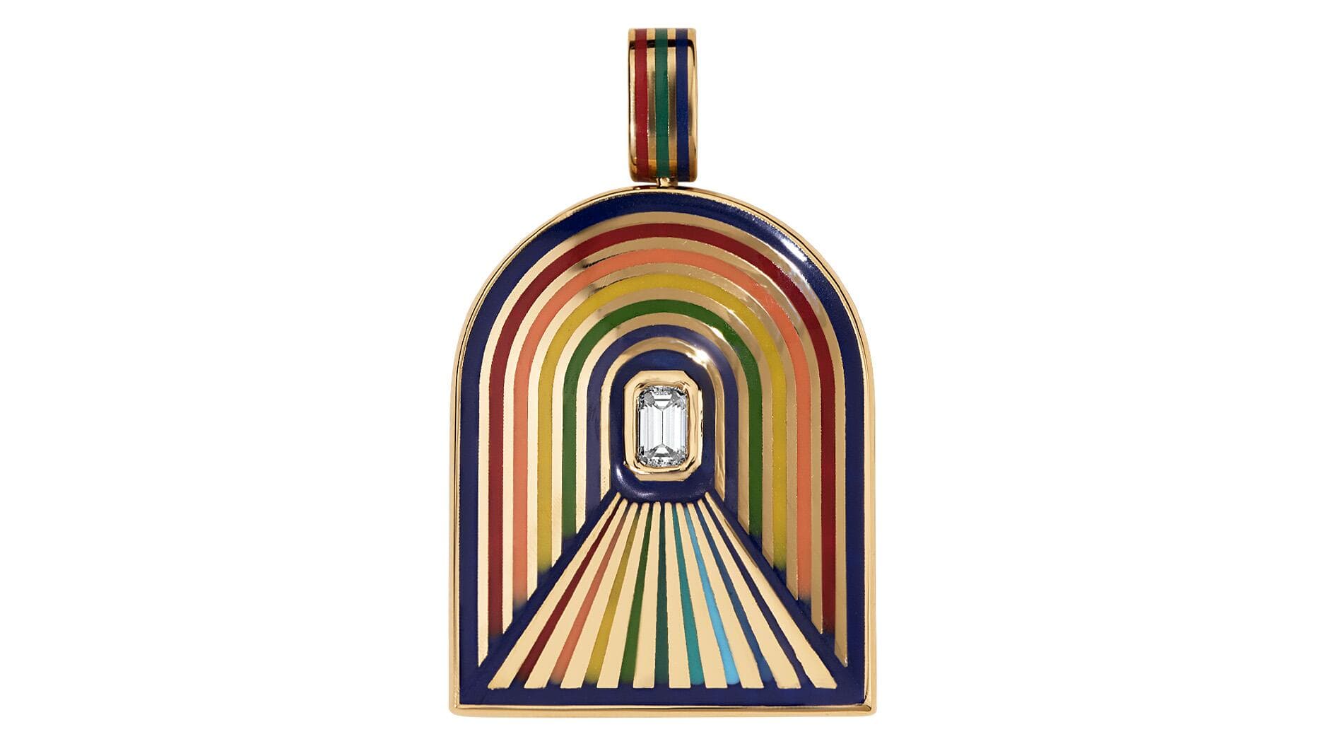 Rebel Jewelry’s rainbow Tunnel charm turns hope into layered meaning