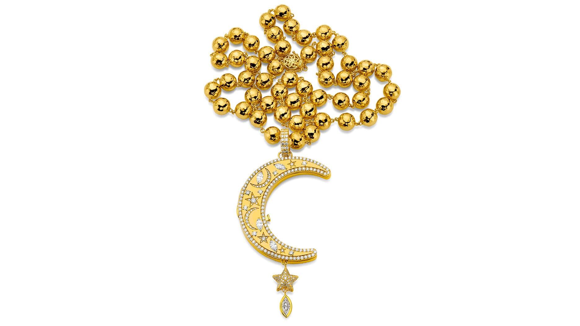 Buddha Mama's Diamond Moon Locket Reimagines the Classic Heirloom Keepsake