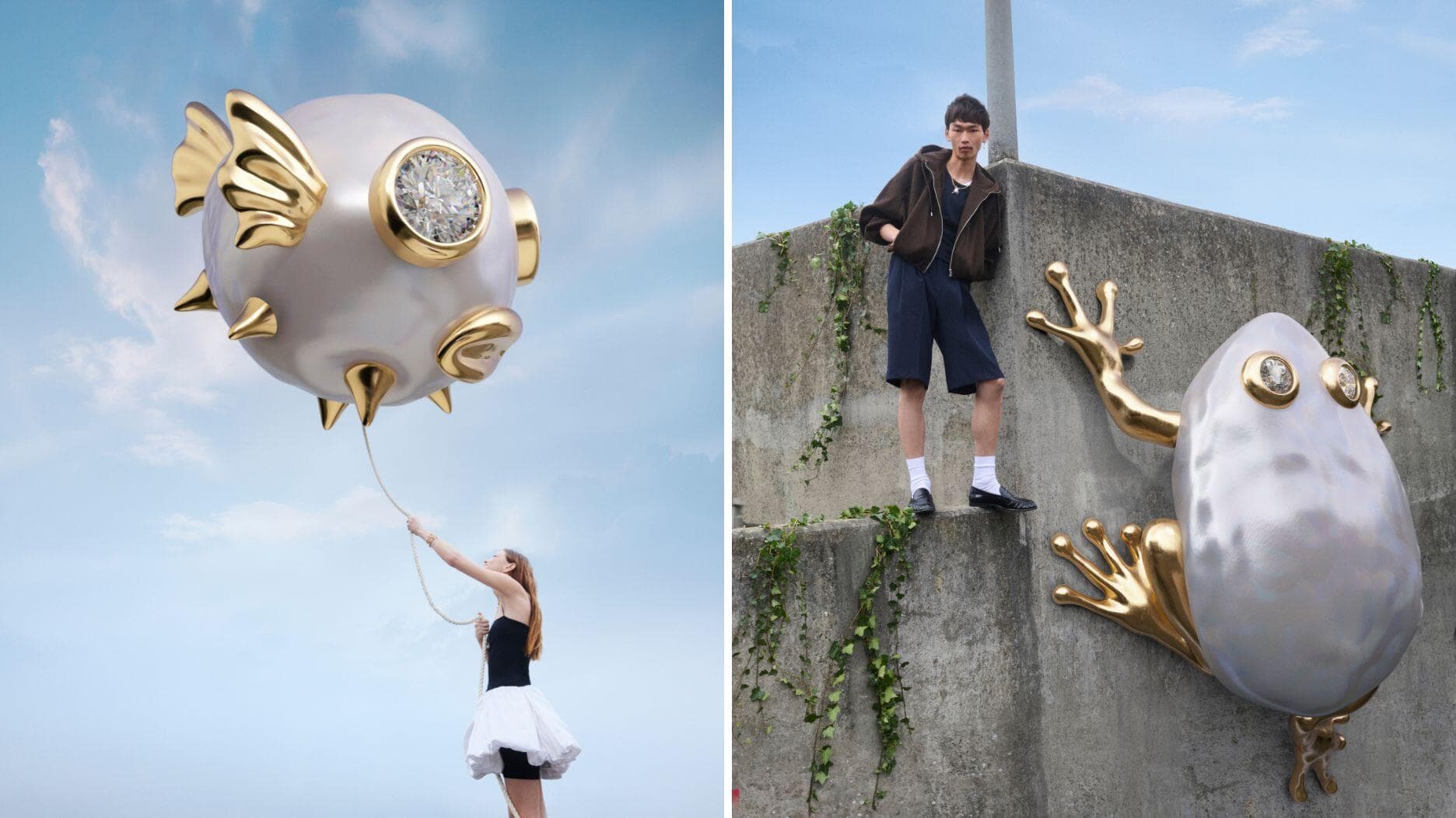 Pandora turns baroque pearls into whimsical charms with Harry Lambert