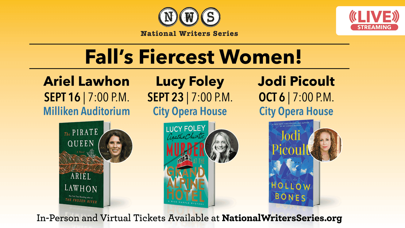 National Writers Series announces first fall author events in Traverse City