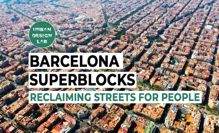 Barcelona superblocks boost walking and activity, study finds