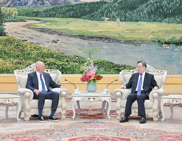 Goldman Sachs CEO meets Chinese officials as Beijing signals market opening
