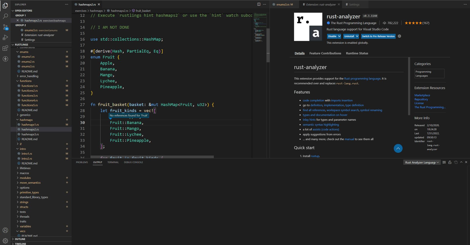 Rust Analyzer v0.3.2819 Brings Bug Fixes and Internal Improvements