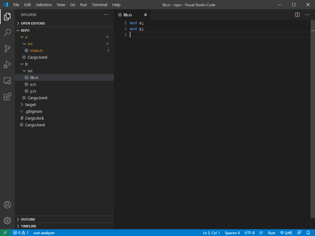 rust-analyzer adds async .await fix and cuts memory use by 70 MB