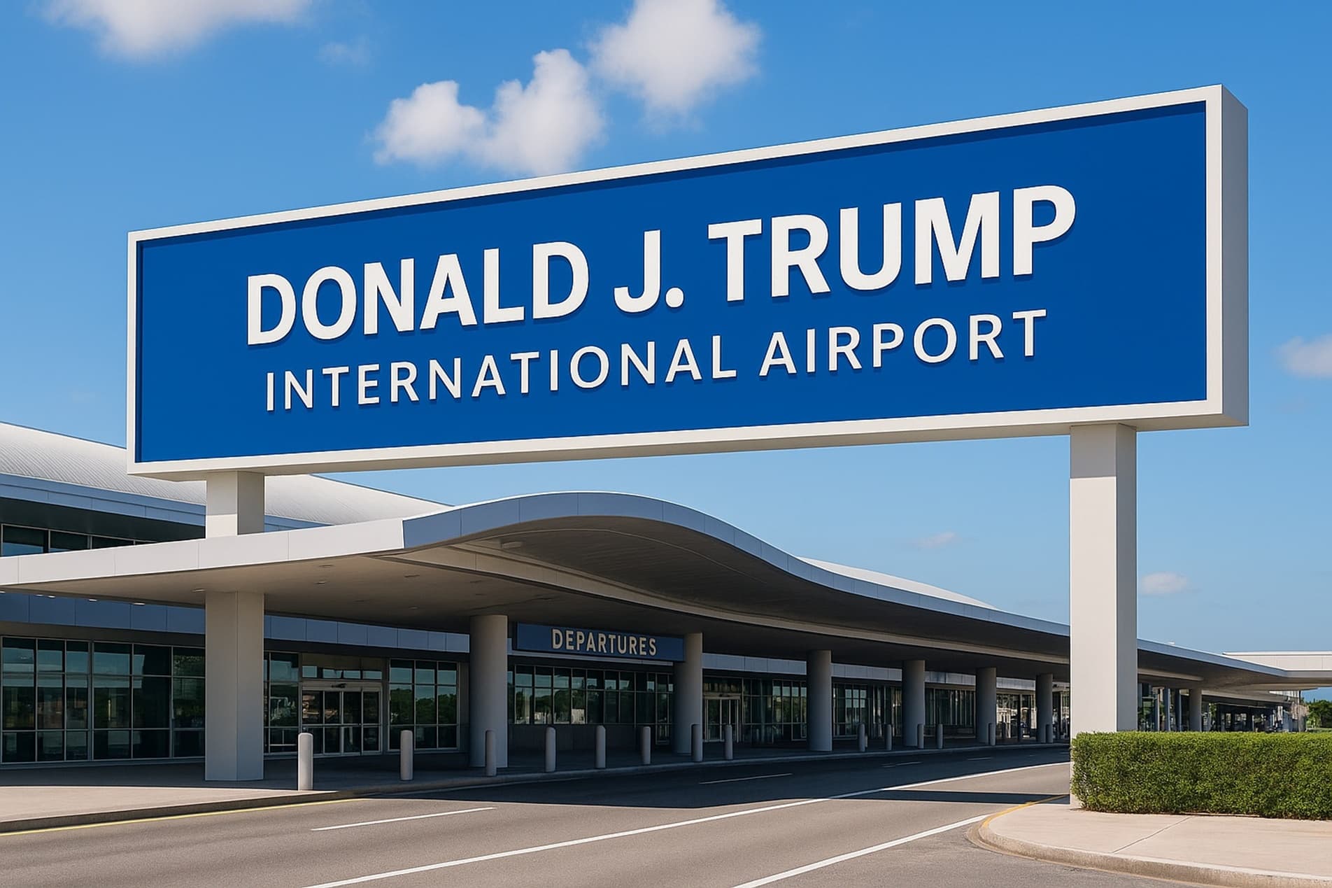 Florida Renames Palm Beach International Airport After President Trump