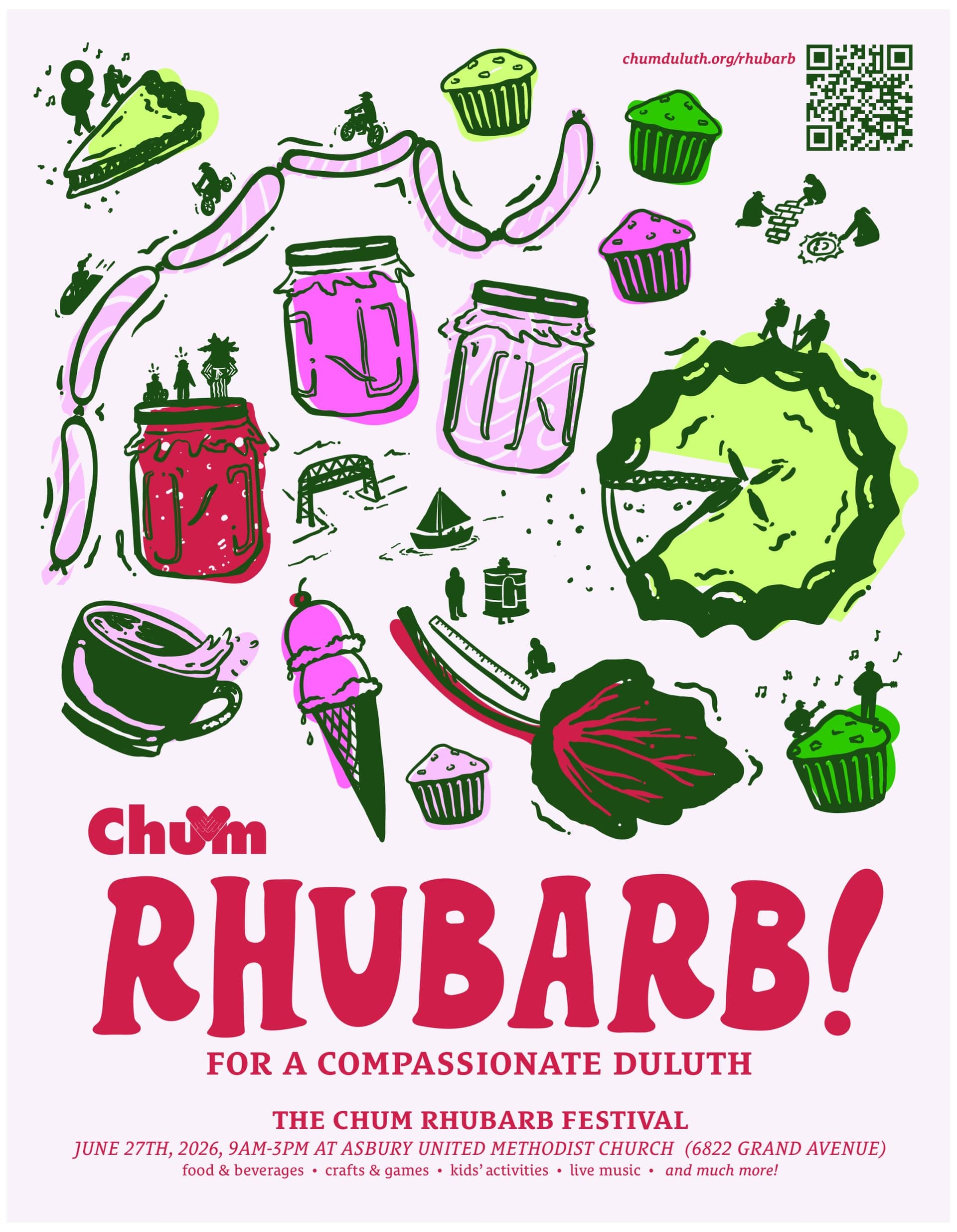 Duluth Rhubarb Festival returns, raising funds for Chum services