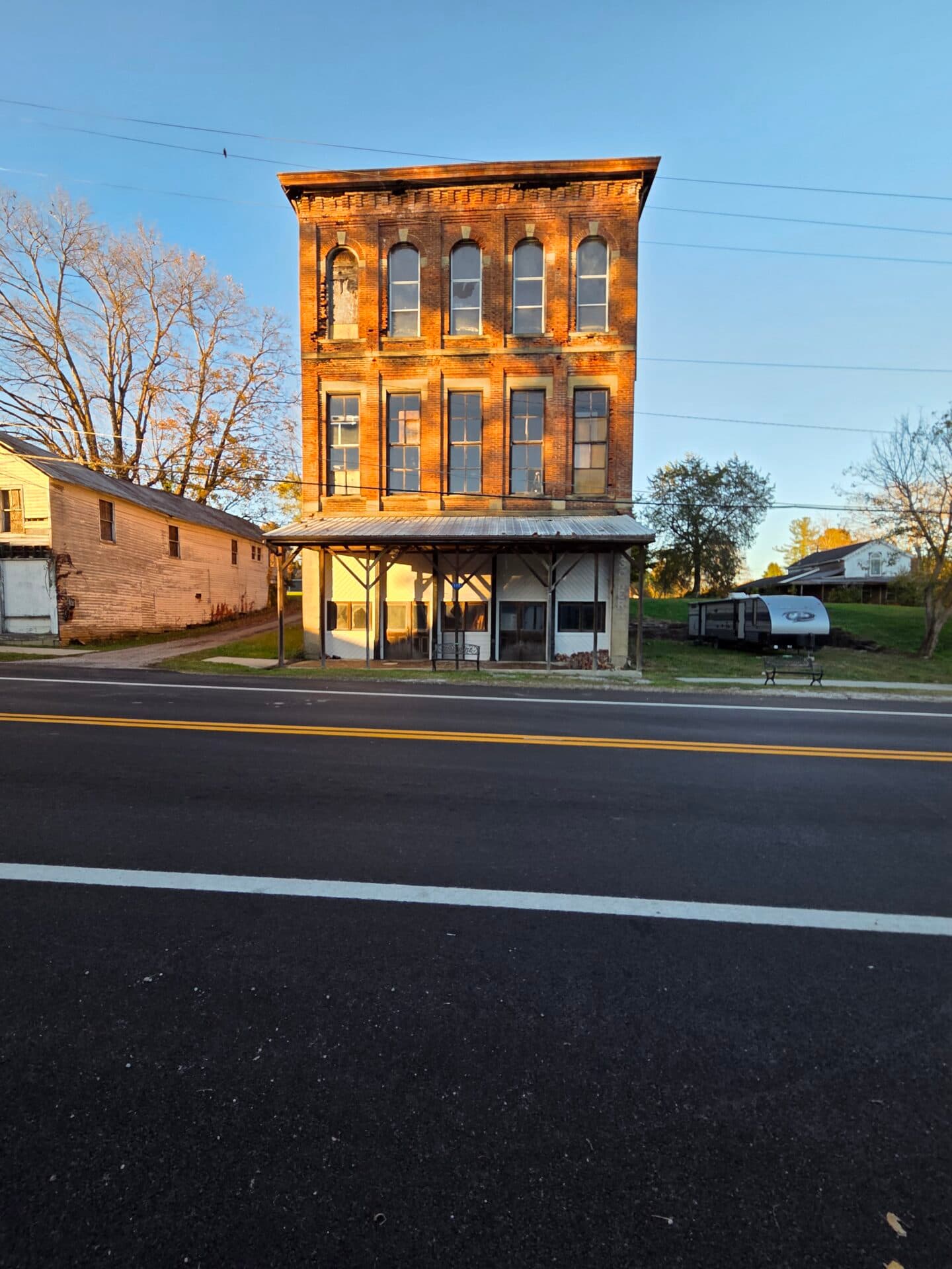 Fischer Building in Zaleski remains Vinton County’s tallest historic landmark