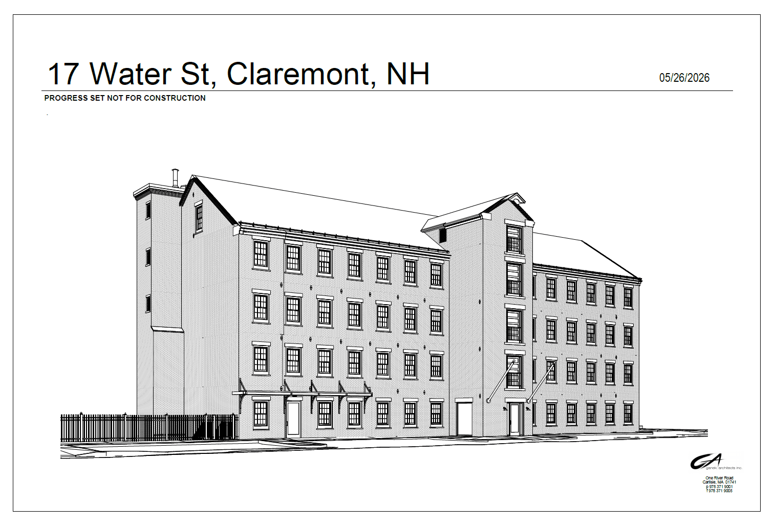 Claremont planning board approves 25-apartment redevelopment of historic Water Street building