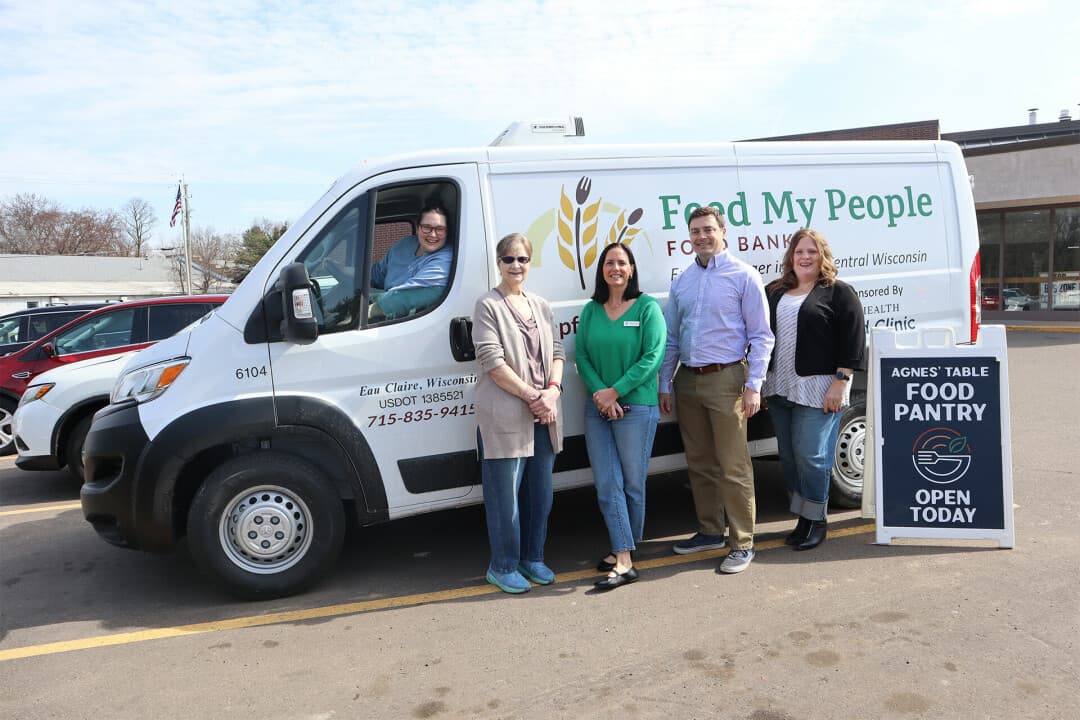 Marshfield Clinic donates $85,000 for Feed My People refrigerated van