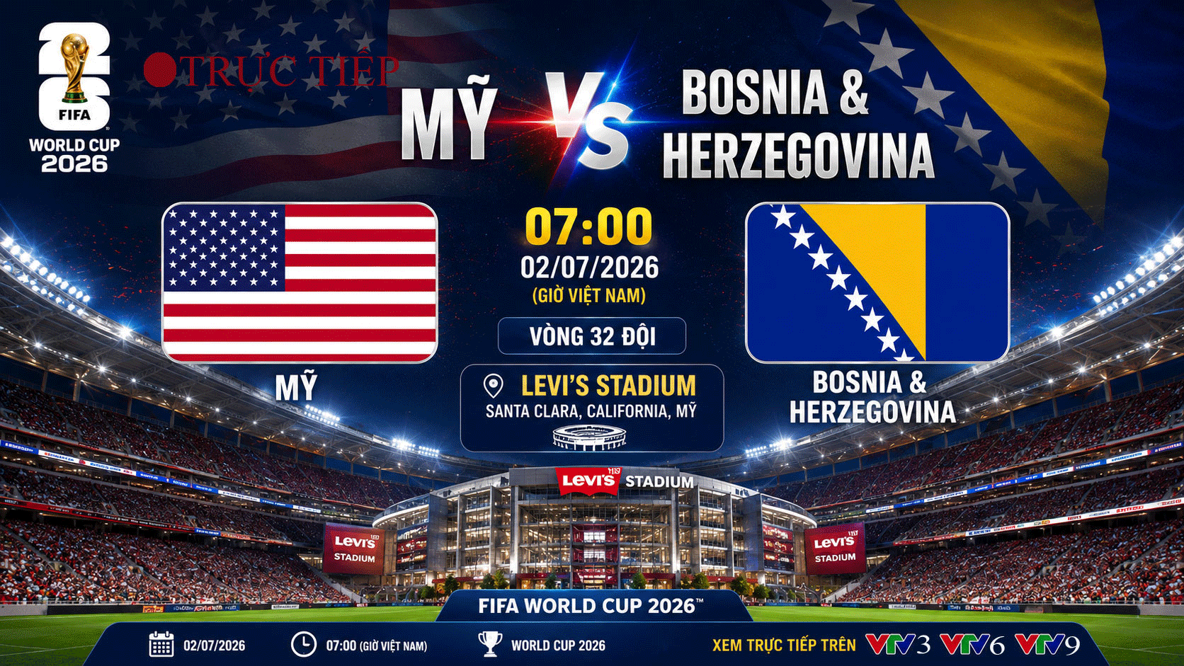 U.S. faces Bosnia-Herzegovina in World Cup knockout showdown